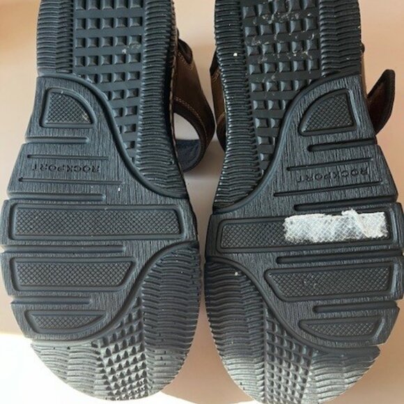 NEW NIB Men's Rockport Jasper Quarter Strap Leather Sandal size 10M - Picture 3 of 4